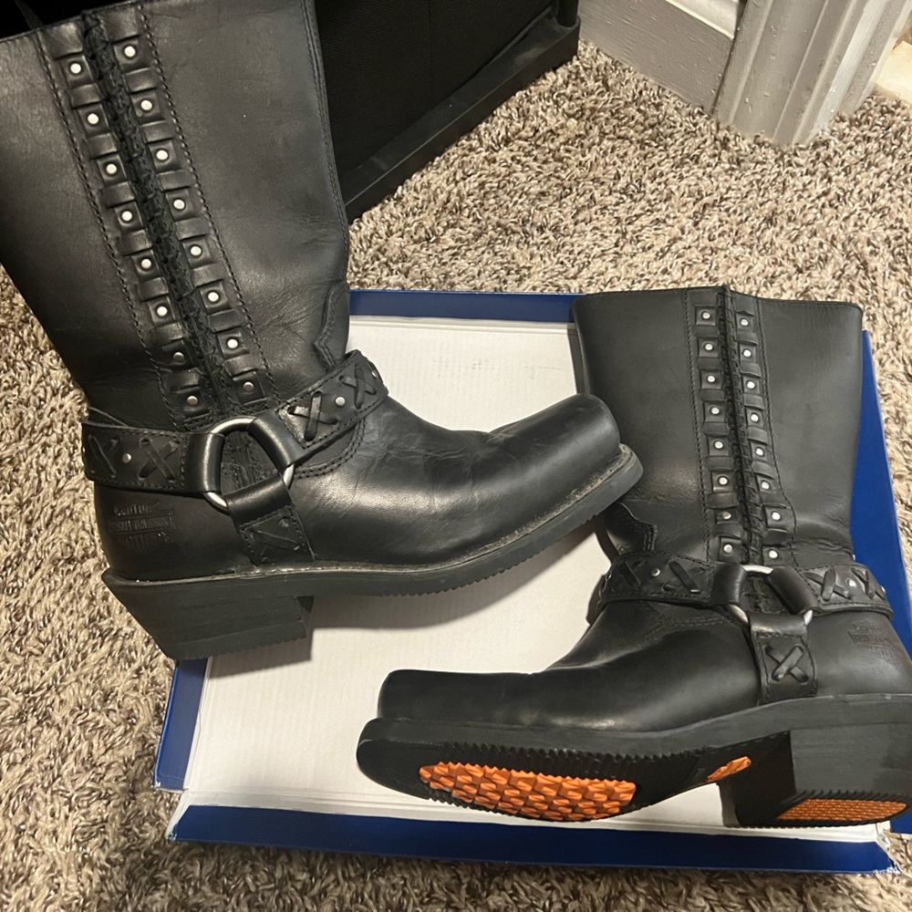Harley Davidson riding boots